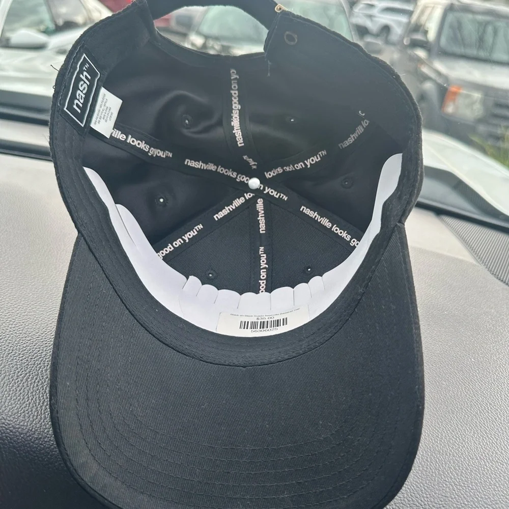 Black suede Hat